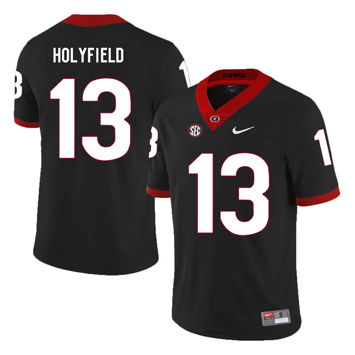 Georgia Bulldogs 13 Elijah Holyfield Black Nike College Football Jersey Dzhi,We sell and wholesale Georgia Bulldogs 13 Elijah Holyfield Black Nike College Football Jersey Dzhi on line form chian!